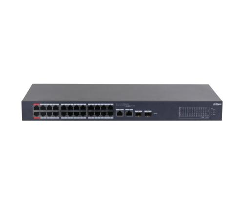 Switch DAHUA CS4226-24ET-240 Desktop/pedestal Rack 1U 24x10Base-T / 100Base-TX 2x10/100/1000BASE...