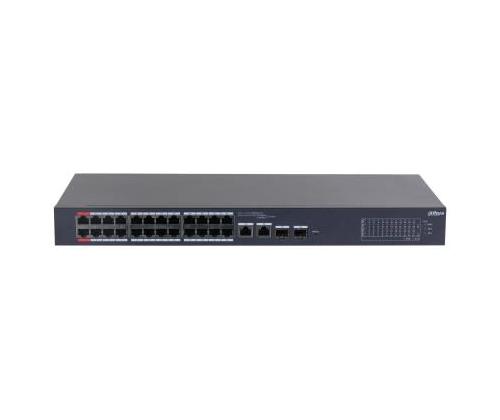 Switch DAHUA CS4226-24ET-240 Desktop/pedestal Rack 1U 24x10Base-T / 100Base-TX 2x10/100/1000BASE...