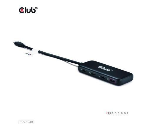 I/O HUB USB-C 4PORT/CSV-1548 CLUB3D