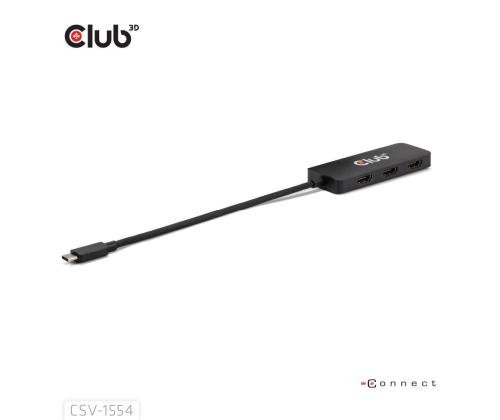 I/O HUB USB-C HDMI TRIPLE/CSV-1554 CLUB3D