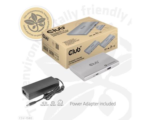 I/O HUB 5IN1 THUNDERBOLT/CSV-1580 CLUB3D