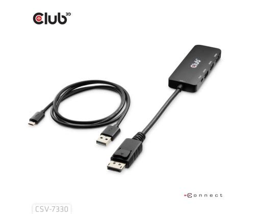 I/O ADAPTER DP TO HDMI TRIPLE/CSV-7330 CLUB3D