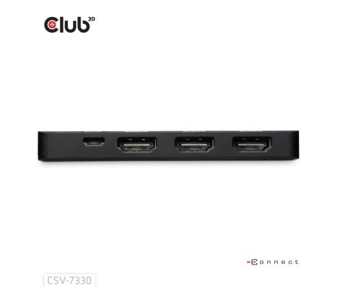 I/O ADAPTER DP TO HDMI TRIPLE/CSV-7330 CLUB3D