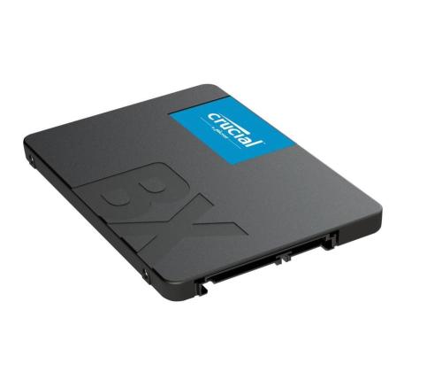 SSD CRUCIAL BX500 4TB SATA 3.0 Write speed 500 MBytes/sec Read speed 540 MBytes/sec 2,5" TBW 1000...