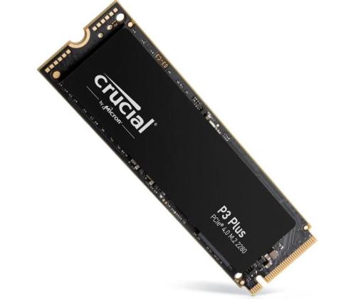 SSD CRUCIAL P3 Plus 500GB M.2 PCIE NVMe 3D NAND Write speed 1900 MBytes/sec Read speed 4700...