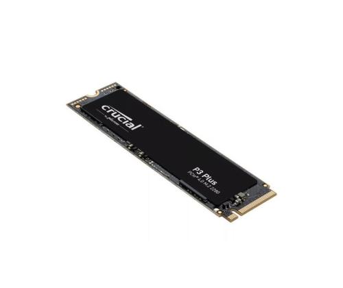 SSD CRUCIAL P3 Plus 500GB M.2 PCIE NVMe 3D NAND Write speed 1900 MBytes/sec Read speed 4700...