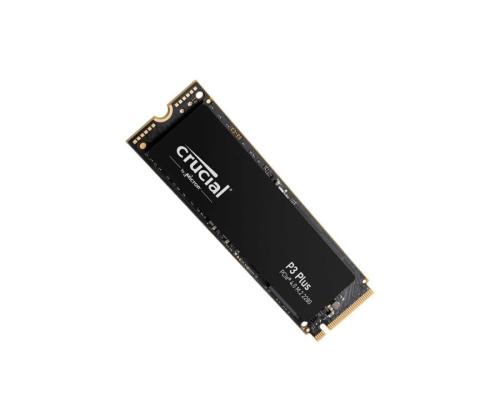 SSD CRUCIAL P3 Plus 500GB M.2 PCIE NVMe 3D NAND Write speed 1900 MBytes/sec Read speed 4700...