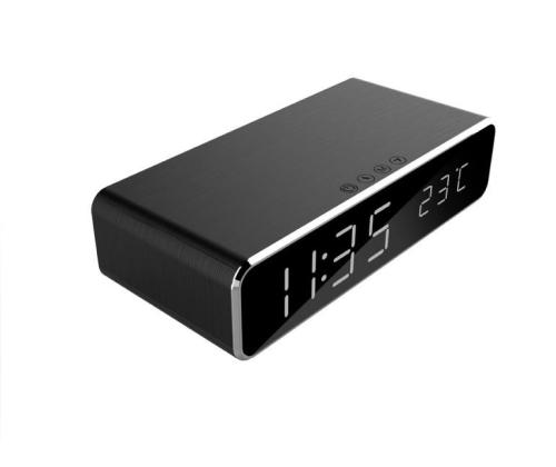MOBILE CHARGER WRL W/DIG ALARM/CLOCK DAC-WPC-01 GEMBIRD