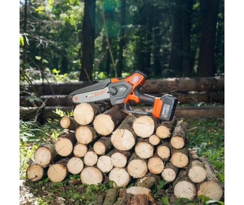 CHAINSAW CORDLESS 20CM 21V/DACS 821LI SET DAEWOO