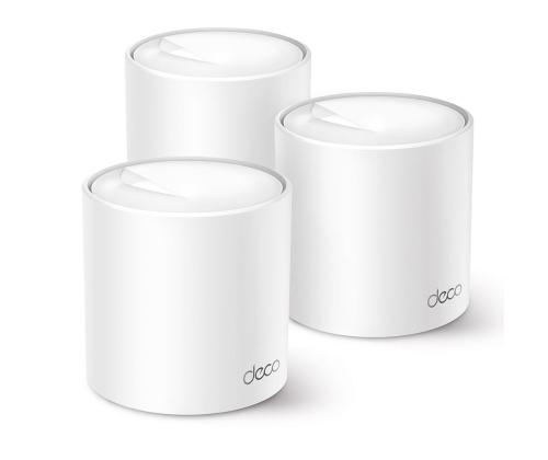 Wireless Router TP-LINK Wireless Router 3-pack 2900 Mbps Mesh Wi-Fi 6 3x10/100/1000M Number of...