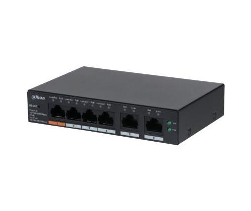 Switch DAHUA CS4006-4GT-60 Type L2 Desktop/pedestal PoE ports 4 60 Watts DH-CS4006-4GT-60