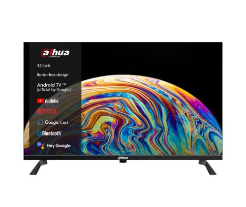 TV Set DAHUA 24" Smart/HD 1366x768 Android TV Black DHI-LTV24-SD100