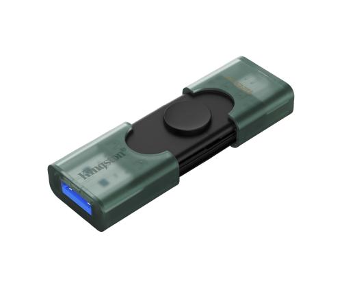 MEMORY DRIVE FLASH USB-A/USB-C/256G DUO DTDEG2/256GB KINGSTON