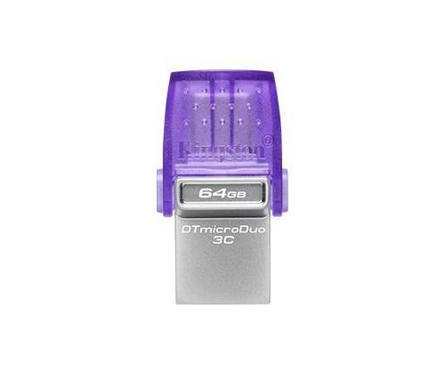 MEMORY DRIVE FLASH USB3.2/64GB DTDUO3CG3/64GB KINGSTON