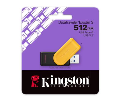MEMORY DRIVE FLASH USB3.2/512GB DTXS/512GB KINGSTON