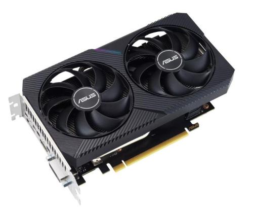 Graphics Card ASUS NVIDIA GeForce RTX 3050 8 GB GDDR6 128 bit PCIE 4.0 16x Dual Slot Fansink...