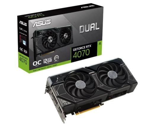 Graphics Card ASUS NVIDIA GeForce RTX 4070 12 GB GDDR6X 192 bit PCIE 4.0 16x 1xHDMI 3xDisplayPort...