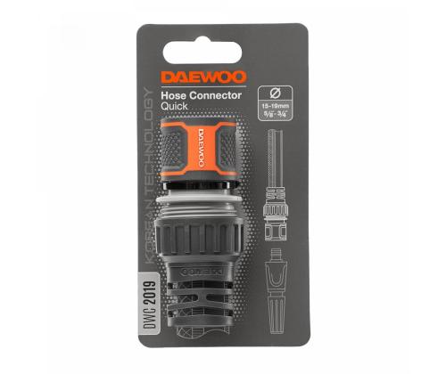 HOSE ACC CONNECTOR QUICK/3/4" DWC 2019 DAEWOO