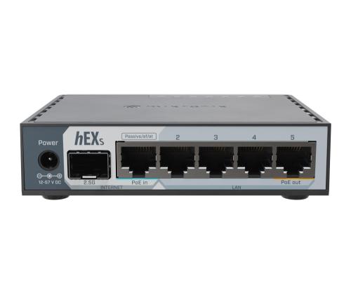 Switch MIKROTIK 	E60iUGS 1 PoE ports 1 18 Watts E60IUGS