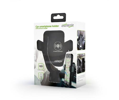 MOBILE HOLDER CAR W/CHARGER QI/EG-TA-CHAV-QI10-01 GEMBIRD