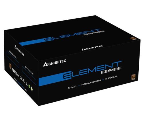 Power Supply CHIEFTEC 500 Watts Efficiency 80 PLUS BRONZE PFC Active ELP-500S