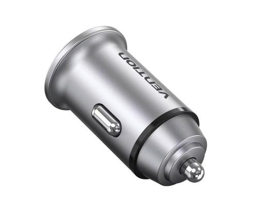 MOBILE CHARGER CAR USB/2P GRAY FFBH0 VENTION