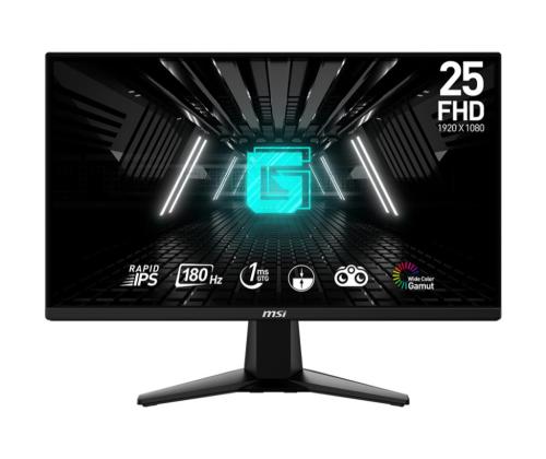 LCD Monitor MSI G255F 24.5" Gaming Panel IPS 1920x1080 16:9 180 Hz 1 ms G255F