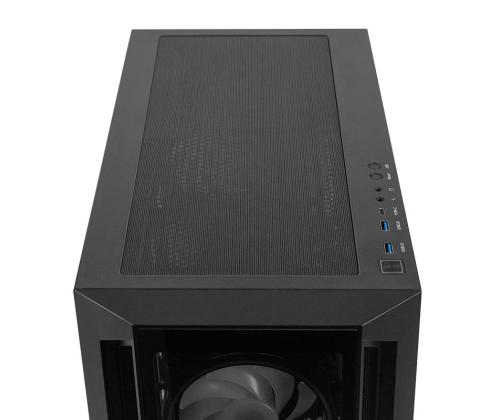 Case CHIEFTEC APEX ARGB MidiTower Not included ATX MicroATX MiniITX Colour Black GA-01B-TG-OP
