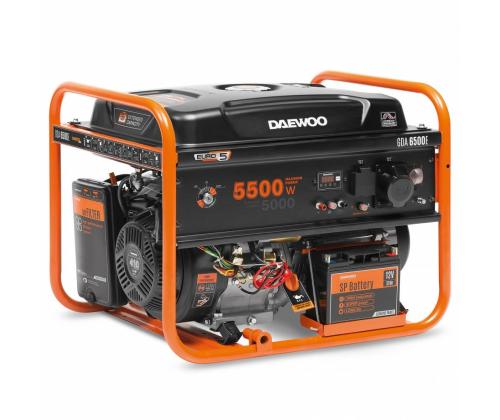PETROL GENERATOR 5.5KW 230V/GDA 6500E DAEWOO