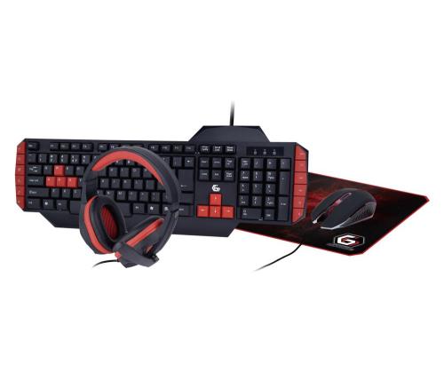 KEYBOARD USB GAMING KIT ENG/ULTIMATE GGS-UMG4-02 GEMBIRD