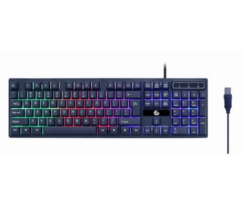 KEYBOARD USB GAMING KIT ENG/GHOST GGS-UMGL4-02 GEMBIRD