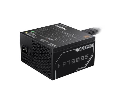 Power Supply GIGABYTE GP-P750BS 750 Watts Efficiency 80 PLUS BRONZE PFC Active MTBF 100000 hours...