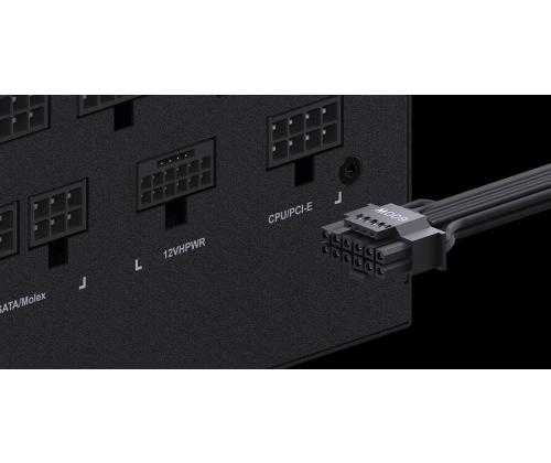 Power Supply GIGABYTE UD1000GM PG5 1000 Watts Efficiency 80 PLUS GOLD PFC Active MTBF 100000...