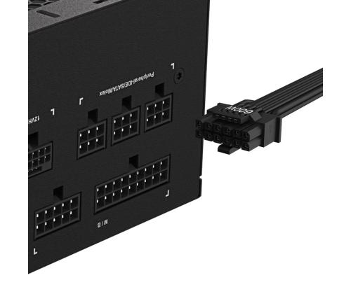 Power Supply GIGABYTE GP-UD1000GM ATX 3.1 1000 Watts Efficiency 80 PLUS GOLD PFC Active GP...