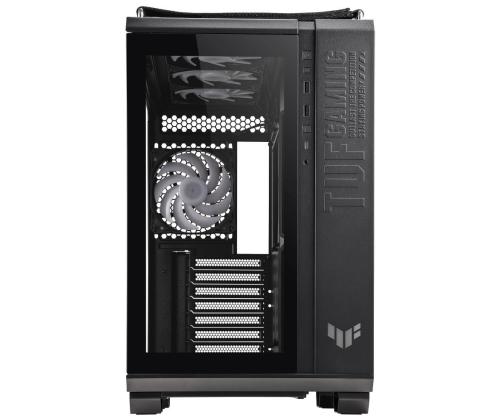 Case ASUS GT502 PLUS MidiTower Not included ATX MicroATX MiniITX Colour Black GT502PLUS/BLK/TG...