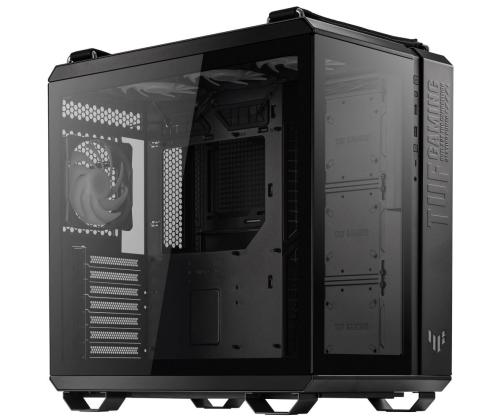 Case ASUS GT502 PLUS MidiTower Not included ATX MicroATX MiniITX Colour Black GT502PLUS/BLK/TG...
