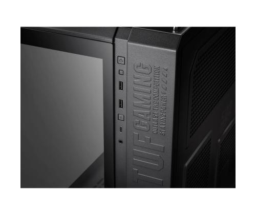 Case ASUS GT502 PLUS MidiTower Not included ATX MicroATX MiniITX Colour Black GT502PLUS/BLK/TG...