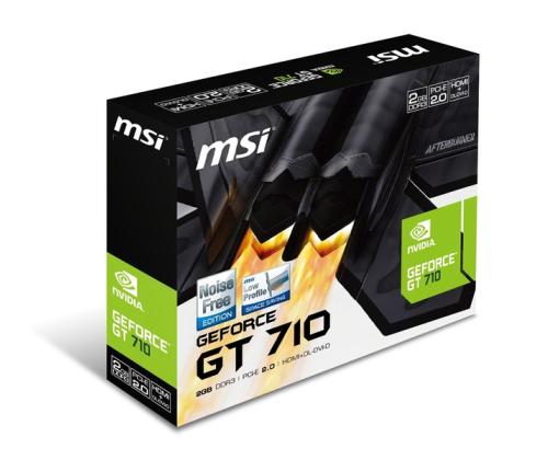 VGA PCIE16 GT710 2GB GDDR3/GT 710 2GD3H LP MSI