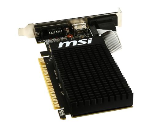 VGA PCIE16 GT710 2GB GDDR3/GT 710 2GD3H LP MSI
