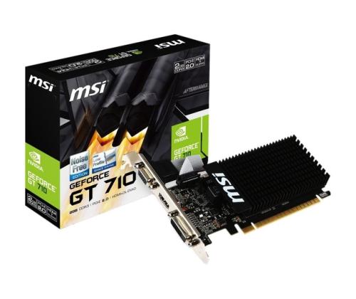 VGA PCIE16 GT710 2GB GDDR3/GT 710 2GD3H LP MSI