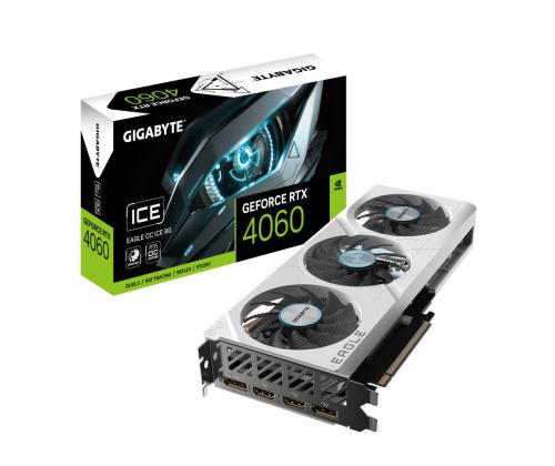 Graphics Card GIGABYTE NVIDIA GeForce RTX 4060 8 GB GDDR6 128 bit PCIE 4.0 16x GPU 2505 MHz...
