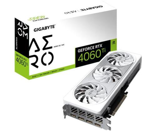 Graphics Card GIGABYTE NVIDIA GeForce RTX 4060 Ti 16 GB GDDR6 128 bit PCIE 4.0 16x Memory 2595...