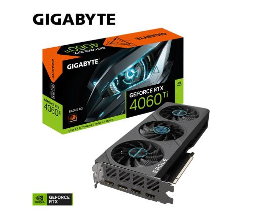 Graphics Card GIGABYTE NVIDIA GeForce RTX 4060 Ti 8 GB GDDR6 128 bit PCIE 4.0 16x 2xHDMI...