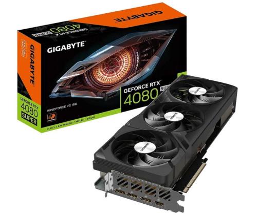 Graphics Card GIGABYTE NVIDIA GeForce RTX 4080 SUPER 16 GB GDDR6X 256 bit PCIE 4.0 16x GPU 2550...
