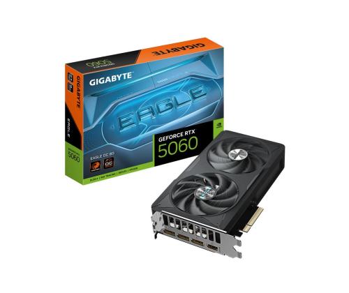 VGA PCIE16 RTX5060 8GB GDDR7/GV-N5060EAGLE OC-8GD GIGABYTE