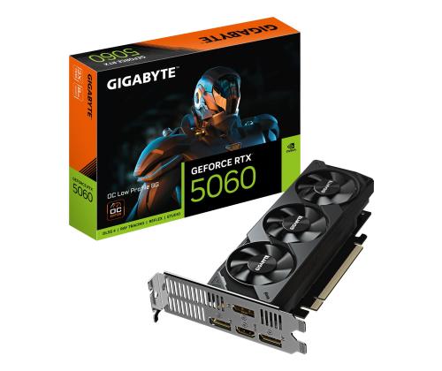 Graphics Card GIGABYTE NVIDIA GeForce RTX 5060 8 GB GDDR7 128 bit PCIE 5.0 16x GPU 2512 MHz...