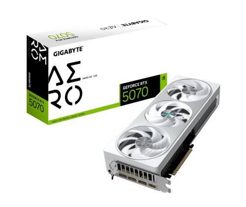 Graphics Card GIGABYTE NVIDIA GeForce RTX 5070 12 GB GDDR7 192 bit PCIE 5.0 16x GPU 2625 MHz...
