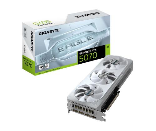 Graphics Card GIGABYTE NVIDIA GeForce RTX 5070 12 GB GDDR7 192 bit PCIE 5.0 16x GPU 2587 MHz...