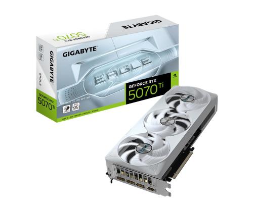 Graphics Card GIGABYTE NVIDIA GeForce RTX 5070 Ti 16 GB GDDR7 256 bit PCIE 5.0 16x Triple slot...