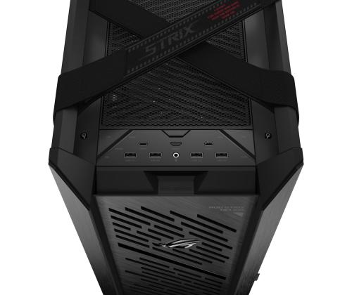 Case ASUS ROG Strix Helios II MidiTower Case product features Transparent panel Colour Black...